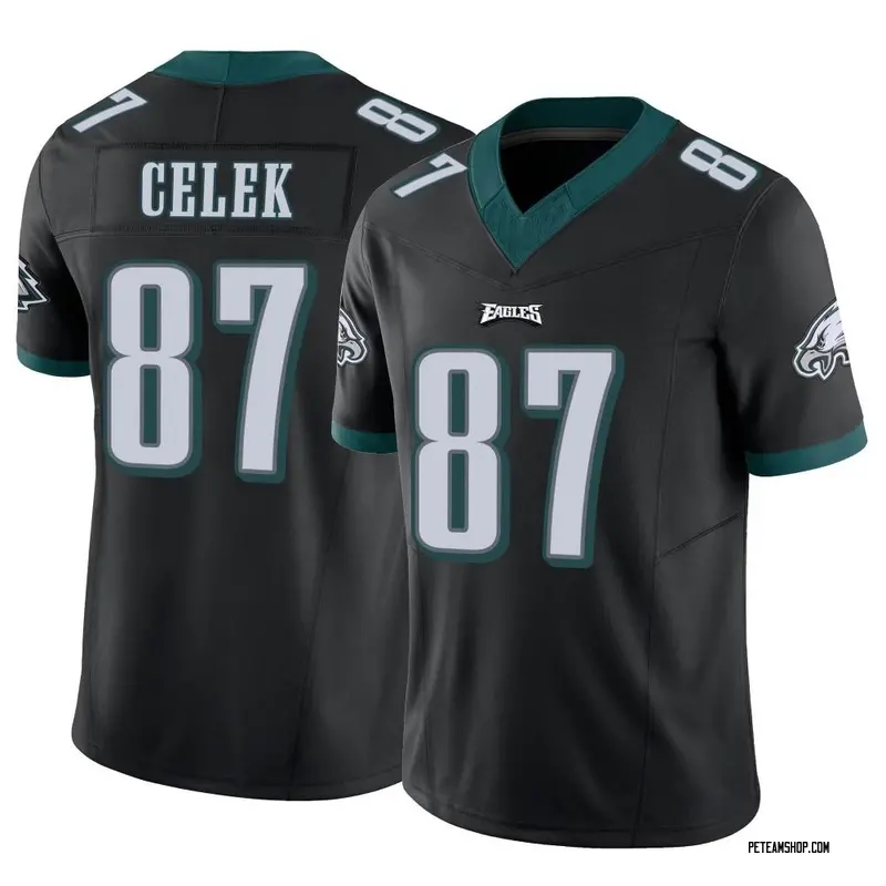 Brent Celek Philadelphia Eagles Youth Legend Black Color Rush T-Shirt