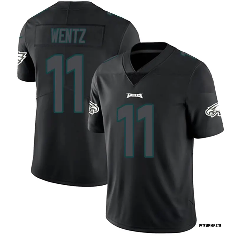 carson wentz black jersey