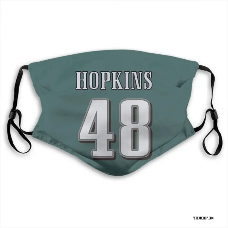 Limited Women's Wes Hopkins Black Alternate Jersey - #48 Football  Philadelphia Eagles 100th Season Vapor Untouchable Size S