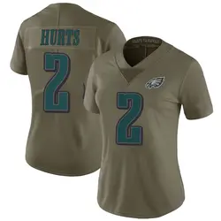 Women's Jalen Hurts Philadelphia Eagles 2017 Salute to Service Jersey