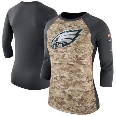 salute to service eagles shirt